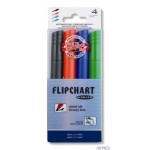 Marker do FLIPCHART 1406 4 kolory ścięta końcówka 771406