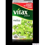 Herbata VITAX MELISA 20t*1,5g ziołowa bez zawieszki