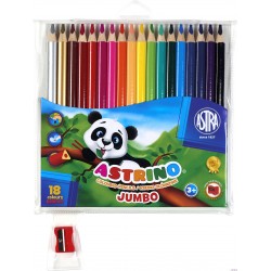 Kredki oł.18 kol trójk. ASTRINO 312115005