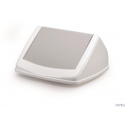 DURABIN 40 pokrywa do poj. 40 l, prost., biał o-szara 1801574051 DURABLE