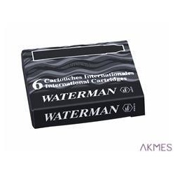 Naboje INTERNATIONAL (6 szt) czarny S0110940 WATERMAN