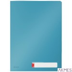 Folder A4 z 3 przegródkami Leitz Cosy, niebieska 47160061