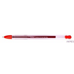 Długopis żelowy STUDENT czerwony TO-071 2 2 TOMA