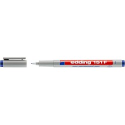 Foliopis OHP EDDING 151 F zmywalny czarny EDDING koncówka0.6mm