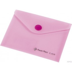 Teczka kopertowa A7 przezr.C4531 różowa 0410-0053-13 Panta Plast