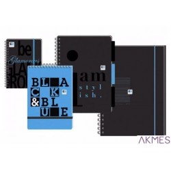 Kołozeszyt PP A5 100k kratka sp.po kr.boku INTERDRUK 7418