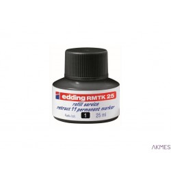 Tusz do markerów pernamentnych 25ml.czarny RMTK25/001/C EDDING