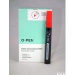 Marker permanentny ścięty G927C czerwony AMA0927977 OPEN