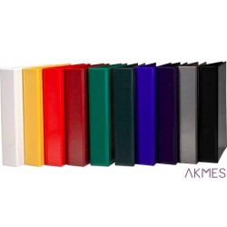 Segr. PANORAMA A4 2r 8,5/dźwignia siwy SR-50-08 BIURFOL