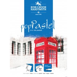 Blok do pasteli POP PASTEL 300x420 220g biały KOH-I-NOR BLO-PA300