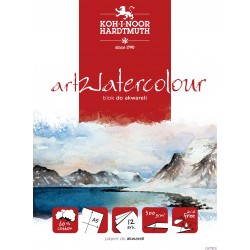 Blok akwarelowy ARTWATERCOLOUR A5 12 KARTEK 300G BLO-WATEA5 Koh i Noor