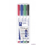 Marker LUMOCOLOR whiteboard M kpl. 4 kol, STAEDTLER