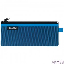 Koszulka z suwakiem z dwoma przegródkami Leitz WOW, rozmiar M, niebieska 40120036