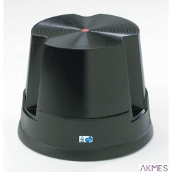 Taboret biurowy mobilny Twin Easy Step Twinco czarny 6200-1