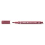 Marker metaliczny czerwony okrągła końcówka STAEDTLER 8323-232