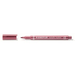 Marker metaliczny czerwony okrągła końcówka STAEDTLER 8323-232