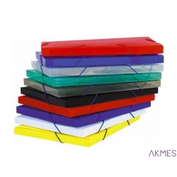 Teczka z gumką-pudło 4 cm kolor czarna TG-04-05 BIURFOL