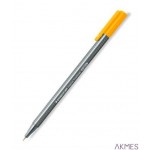 Cienkopis TRIPLUS FINELINER jasny pomarańczowy STEADLER 334-43