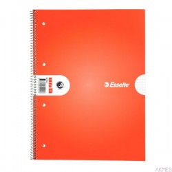 Zeszyt biurowy, A4, w kratkę, spirala z boku Esselte, 62902