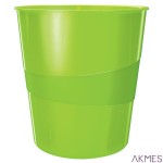 Kosz na śmieci 15L Leitz WOW, zielony 52781054