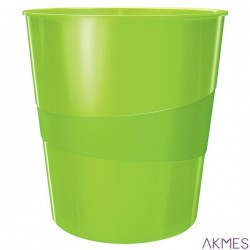 Kosz na śmieci 15L Leitz WOW, zielony 52781054
