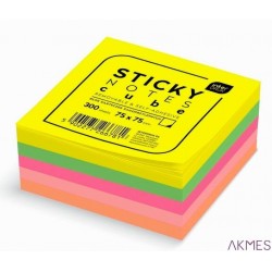 Blok kartki samoprzylepne 300 75x75