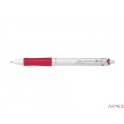 Długopis ACROBALL WHITE M czerwony PILOT BAB15M-WRR-BG