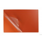 Podkład na biurko z folią 38x58 orange BIURFOL KPB-01-04