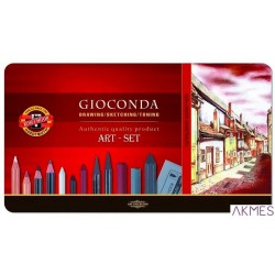 Kredki MONDELUZ 12kol op.metal 3722-12 KOH.