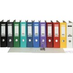 Segregator A4 80mm XXL szary, z szyną BANTEX 100551785