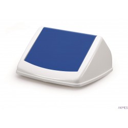 DURABIN 40 pokrywa do poj. 40 l, prost., biał o-niebieska 1801574014 DURABLE