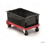 Wózek transportowy, czerwony 1809693180 DURAB LE