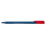 Długopis triplus ball F czerwony Staedtler S 437 F-2