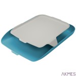 Półka na dokumenty z organizerem Leitz Cosy, niebieska 52590061