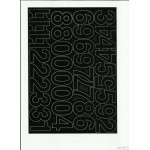 CYFRY samop. 4cm (8) j.żółte ARTDRUK