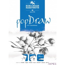 Blok rysunkowy POP DRAW A4 50 arkuszy 150g BLO-RYA4AR