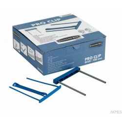 Klipsy archiwizacyjne Pro Clip biały (100szt) 89701 FELLOWES