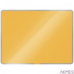 Szklana tablica magnetyczna Leitz Cosy 80x60cm, żółta 70430019