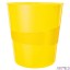 Kosz na śmieci 15L Leitz WOW, żółty 52781016