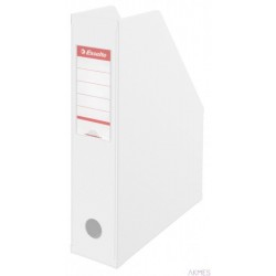 Pojemnik składany A4 70mm biały ESSELTE PVC 56000