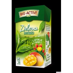 Herbata BIG-ACTIVE OPUNCJA-MANGO zielona 20t