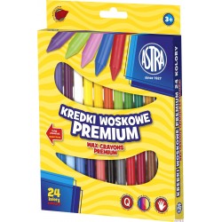 Kredki woskowe 24k VISION 316111003 ASTRA