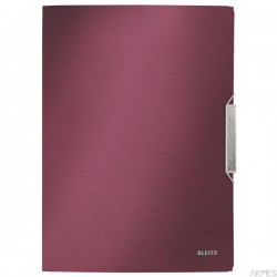 Teczka z gumką Leitz Style, 15mm, ciemnoczerwony 39770028
