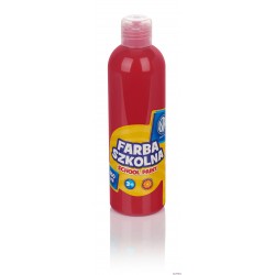 Farba szkolna Astra 250 ml - czerwona 301217012 ASTRA