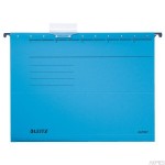 Teczki zawieszane ALPHA, niebieski, Leitz 19850135