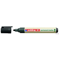 Marker EDDING permanentny ekologiczny okrągła końcówka czarny 21/001/c ed