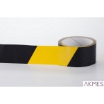 Taśma ostrzegawcza BHP żółto-czarna 50mm x 33m samoprzylepna PVC