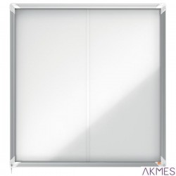 Gablota magnetyczna zewnętrzna Nobo Premium Plus 12xA4 (drzwiczki przesówne) 1902570