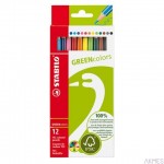 Kredki STABILO GREEN COLORS 12kol pudełko kartonowe 6019/2-121