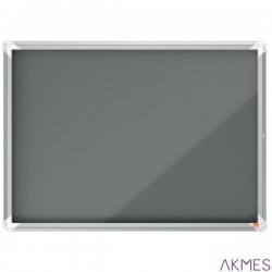 Gablota filcowa wewnętrzna Nobo Premium Plus 8xA4, szara 1915329